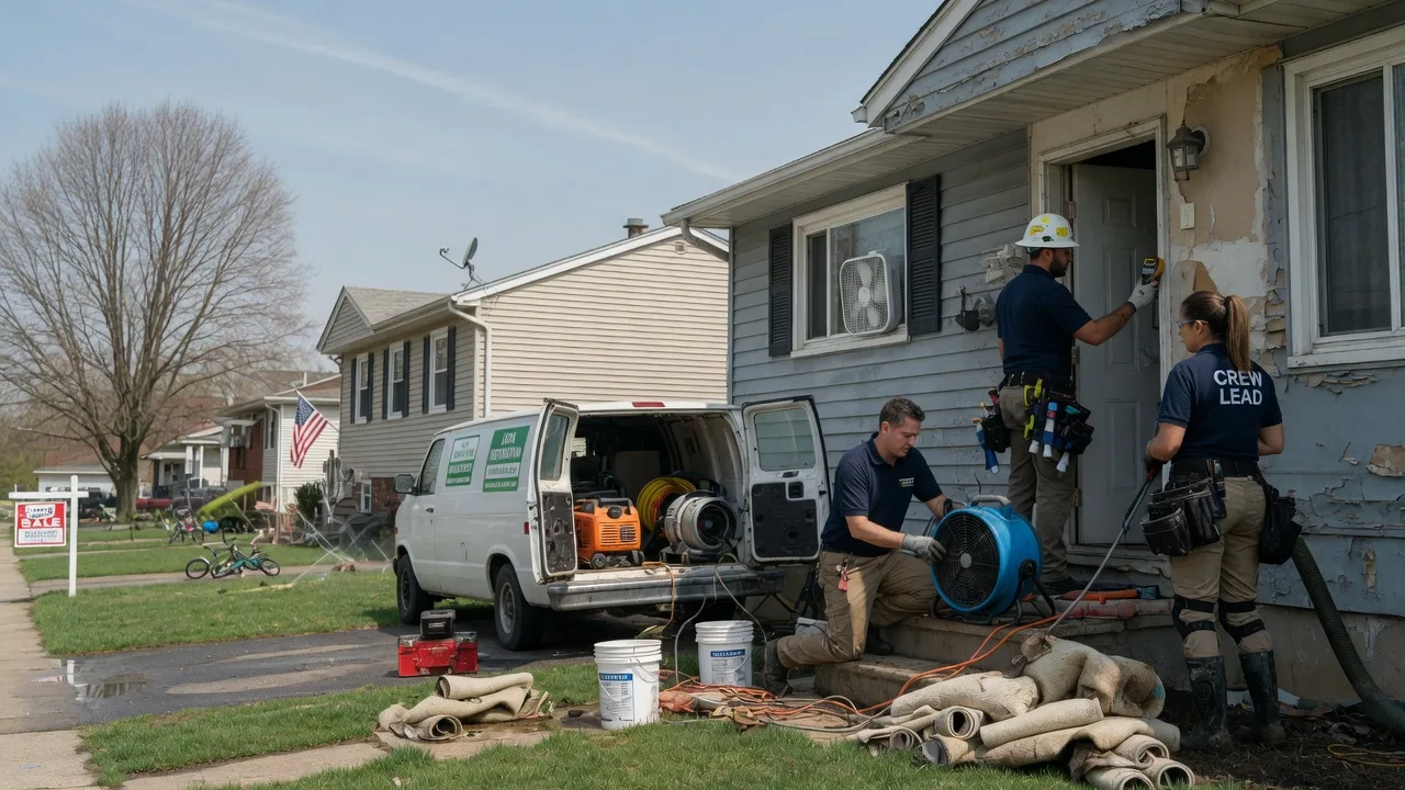 Flood Cleanup in Saint Croix Falls, WI near me